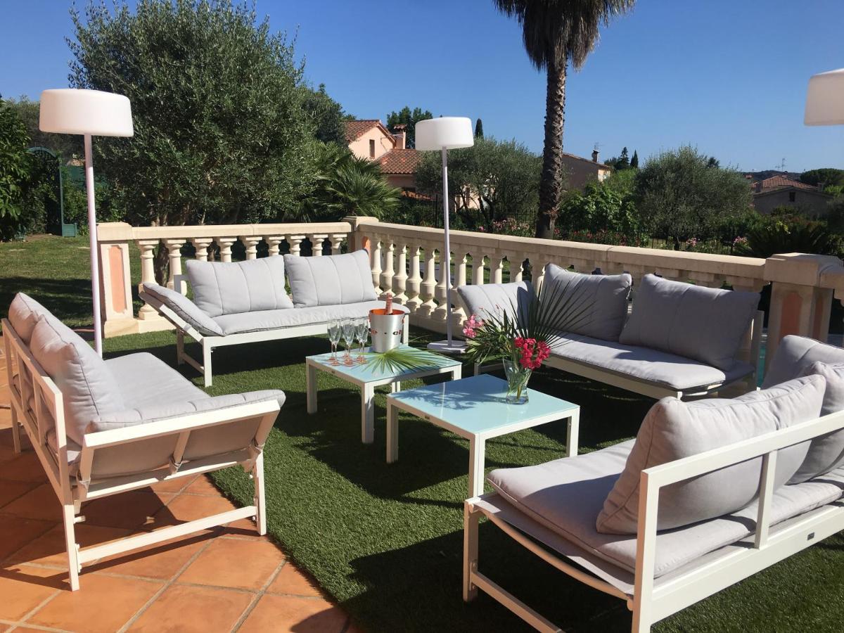 Maison Saint Paul Bnb La Colle-sur-Loup Bagian luar foto