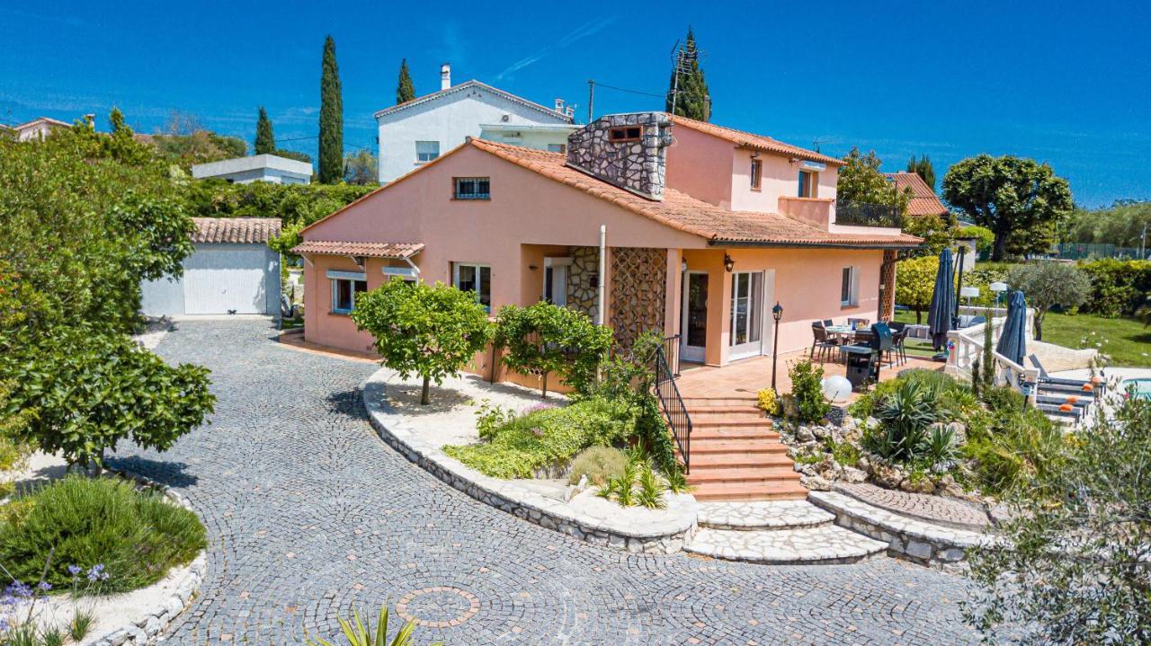 Maison Saint Paul Bnb La Colle-sur-Loup Bagian luar foto